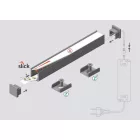 StrongLumio LED profil Smart, eloxált alumínium, 3m