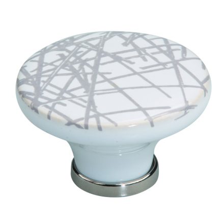 Marella Design gomb Bosa fehér porcelán