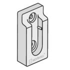 SEVROLL 222826 Linea ovális ruharúd tartó hordozó elembe