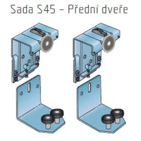 S-vasalat szett S45 elülső ajtó