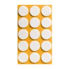Filc talp 28/3mm fehér lap (15db)