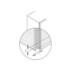 HETTICH 9206691 Lift Mini fék lenyíló ajtókra típus F