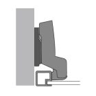 HETTICH 9072529 Sensys 8638 alumínium B-4 TA32 közézáródó