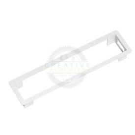 BACHMANN 915.003 alkatrész Power Frame, 6x, fehér RAL 9010