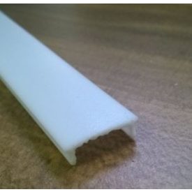 S-LED takaró profil click tejfehér szín 3m