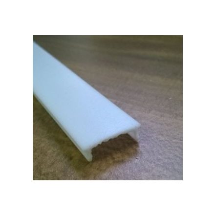 S-LED takaró profil click tejfehér szín 3m