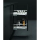 VIBO Galaxy dupla kosár oldalsó 150mm fehér balra