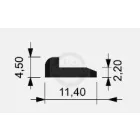 SEVROLL 20252  ék rétegelt lemezhez vastagság 2mm (100 db)