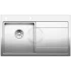BLANCO 521657 Mosogató Divon II 45S-IF selyem fényű nemesacél InFino