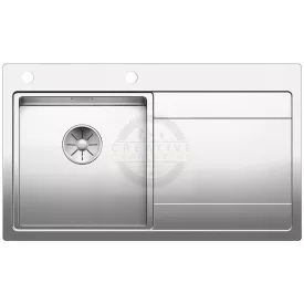   BLANCO 521657 Mosogató Divon II 45S-IF selyem fényű nemesacél InFino