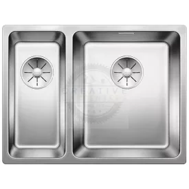   BLANCO 522973 Mosogató Andano 340/180-IF selyem fényű nemesa.InFino rúd nélkül