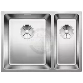   BLANCO 522975 Mosogató Andano 340/180-IF selyem fényű nemesa.InFino rúd nélkül