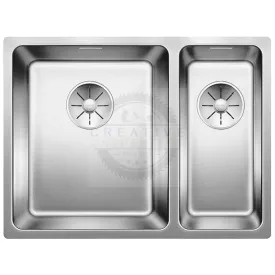   BLANCO 522979 Mosogató Andano 340/180-U selyem fényű nemesa.InFino rúd nélkül
