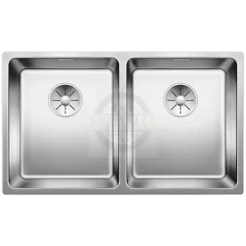   BLANCO 522981 Mosogató Andano 340/340-IF selyem fényű nemesa.InFino rúd nélkül