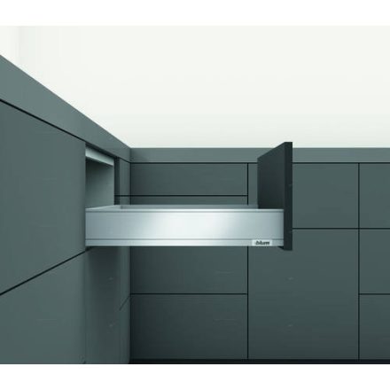 K-BLUM Legrabox M 550 mm/70 kg, Blumotion/TOB, fehér SW-M, csavar