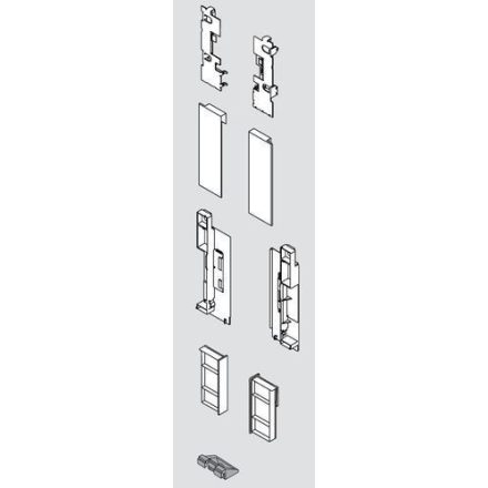 BLUM ZI7.2CS0 front rögzítő Legrabox C Polar Silver