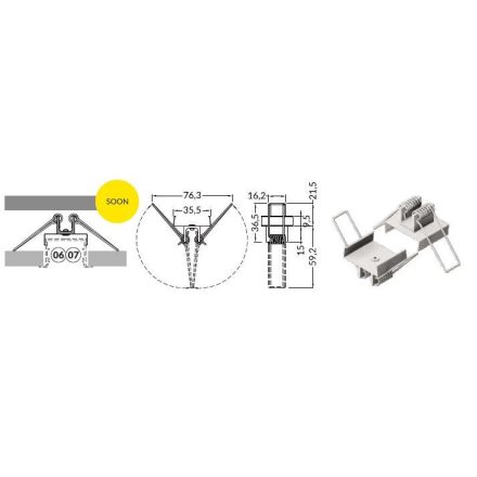 StrongLumio kapcsok a VARIO U9 profilhoz