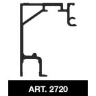 TERNO Solo Vetro felső vezetés 2720/AS - 2m