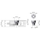 IF Target J12 csavar 18/19mm-hez