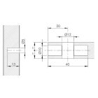 IF Target J12 kar euró 12mm