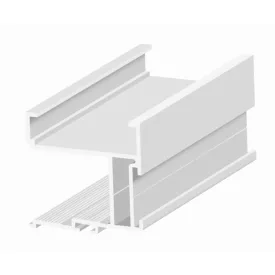 SEVROLL 04748 Rekord fogantyú profil 18mm 2,70m ezüst