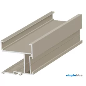 SEVROLL  04747 Rekord fogantyú profil 18mm 2,70m oliva