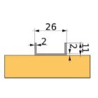 STRONG kapocs LED-hez profil Fanto