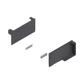   BLUM 22K8000 Aventos HK Top takaró sapkák - SD nélkül, sötét szürke