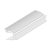SEVROLL 04512 Era fogantyú profil 18mm 2,70m ezüst