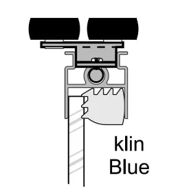 SEVROLL 20361  rögzítő ék Blue 40db (üveg 4mm)