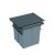 GOLLINUCCI Sorter Metal Line 571,600 mm,80 l+beépített fedél,OrionGrey (szürke)