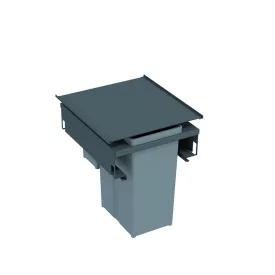  GOLLINUCCI Sorter Metal Line 571,450 mm,37 l+beépített fedél,OrionGrey (szürke)