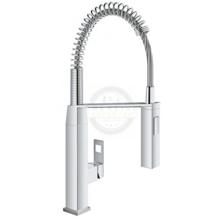 GROHE 31395000 Csaptelep konyhába Eurocube rugós zuhany króm