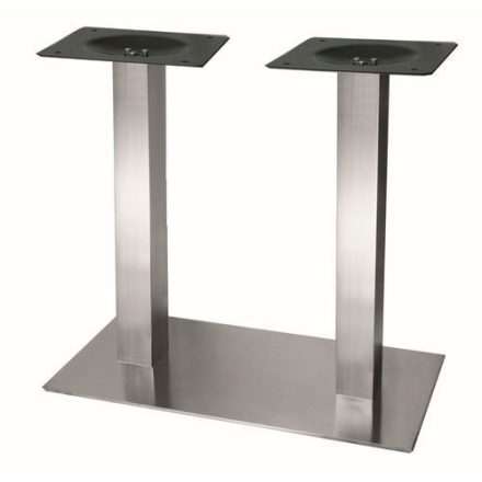 K-STRONG asztalláb központi 700x400 nemesacél 1100
