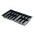 Evőeszköztartó Classico Kristall softTouch 100 (922 x 474 mm) fekete