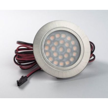 SAL LED spotlámpa OL11 12V 2W szálcsiszolt acél semleges fehér