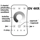 TL-távvezérlés dimLED OVS 4KR