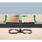 SPAX Air távtartó alátétek 6,5mm, 100 db