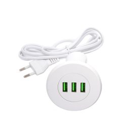 StrongPower USB töltő, 3x töltő kimenet fehér