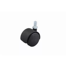 StrongCastors Kerék 40 mm csap M8 x 15 fekete