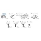 SEVROLL 20369 tolóajtó zár Karat és Prosper fogantyú profilhoz