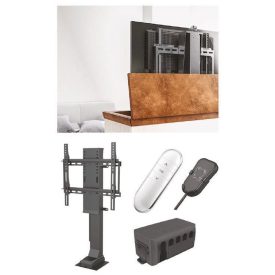   Televíziós emelés elektromos, 1000 típusú, 860 - 1860 mm, fekete