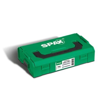 SPAX bőrönd L-BOXX mini TXS csavarral, 6 méret + 3 bit
