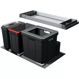FRANKE Sorter 350-90 Composta 1x40l+1x22l+1x5,5l+zadní koš