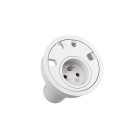 BACHMANN 938.102 dugaszoló aljzat LOOP IN fehér