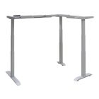 STRONG Elektromosan állítható lábazat sarok megoldáshoz, ezüst RAL9006 matt