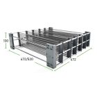 KES 005360 SpaceFlexx fiókos szervező 500 mm