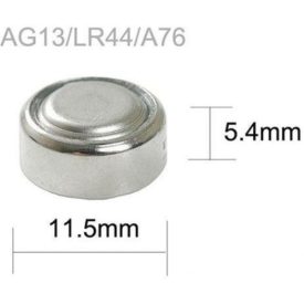HA-elem TINKO LR44 (AG13, 357A, LR1154, GP357) alkáli