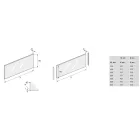 HETTICH 9257190 AvanTech You tartókészlet egyéni anyagokhoz 187/500 antracit