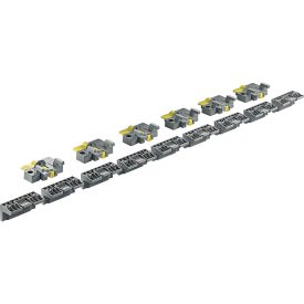  HETTICH 9278080 TopLine XL új vezetőprofil-kapocs-készlet 5300 mm